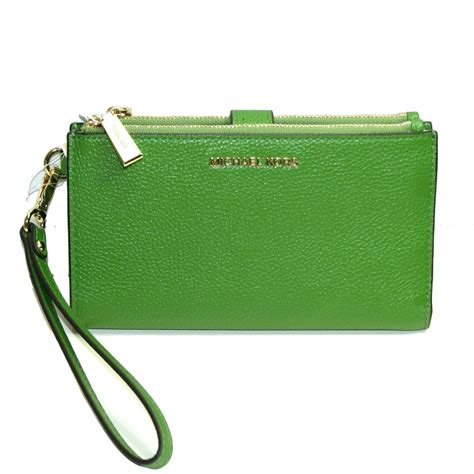 michael kors green wristlest|Michael Kors wristlet cheap.